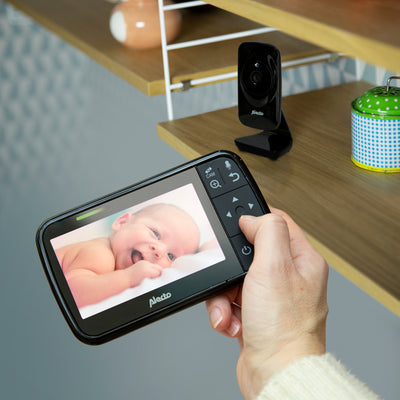 Alecto DVM149  - Babyphone mit Kamera und 4.3"-Farbdisplay, Schwarz