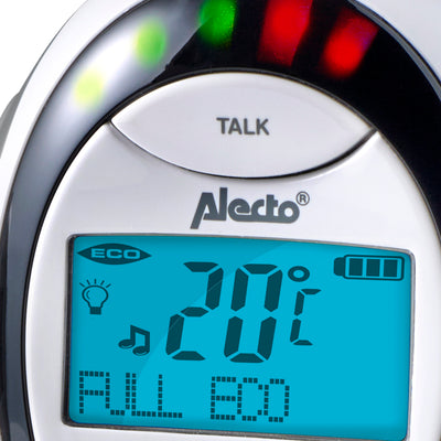 DB-188 LUX - DECT Babyphone mit Full ECO-Modus und Display, weiß/anthrazit