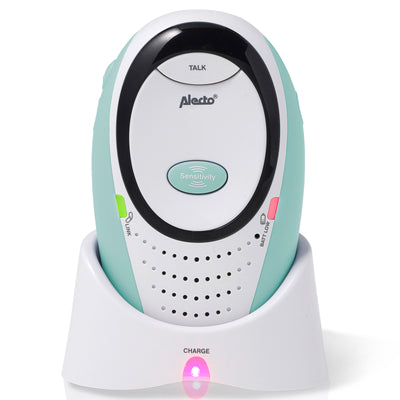 Alecto DBX-85MT - DECT Babyphone mit Full ECO-Modus, weiß/Minzgrün