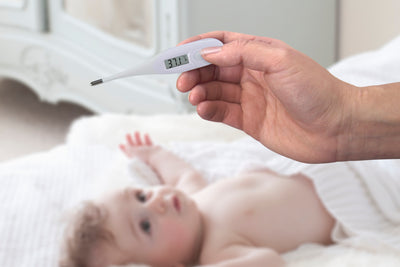 Alecto BC-04 - Baby Thermometerset 2-teilig, weiß