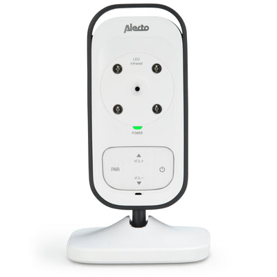 Alecto DVM-73 - Babyphone mit Kamera und 2.4"-Farbdisplay, Weiß/Anthrazit