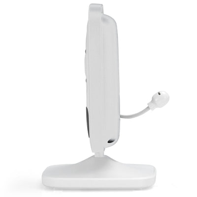 Alecto DVM-76 - Babyphone mit Kamera und 2.8"-Farbdisplay, Weiß/Anthrazit