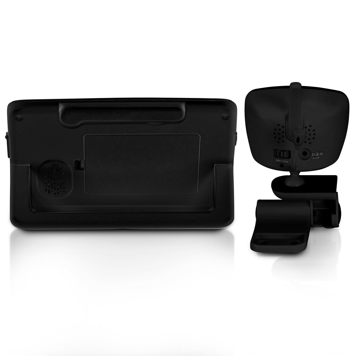 Alecto DVM-250ZT - Babyphone mit Kamera und 5"-Farbdisplay, Schwarz