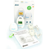 Alecto DBX-20 - Digitales Babyphone mit Display, weiß/blau