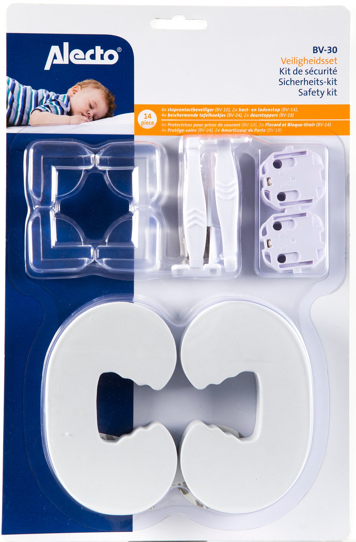 Alecto BV-30 - Kinder Sicherheitskit 14-teilig