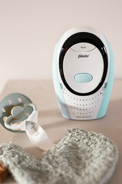 Alecto DBX-85MT - DECT Babyphone mit Full ECO-Modus, weiß/Minzgrün