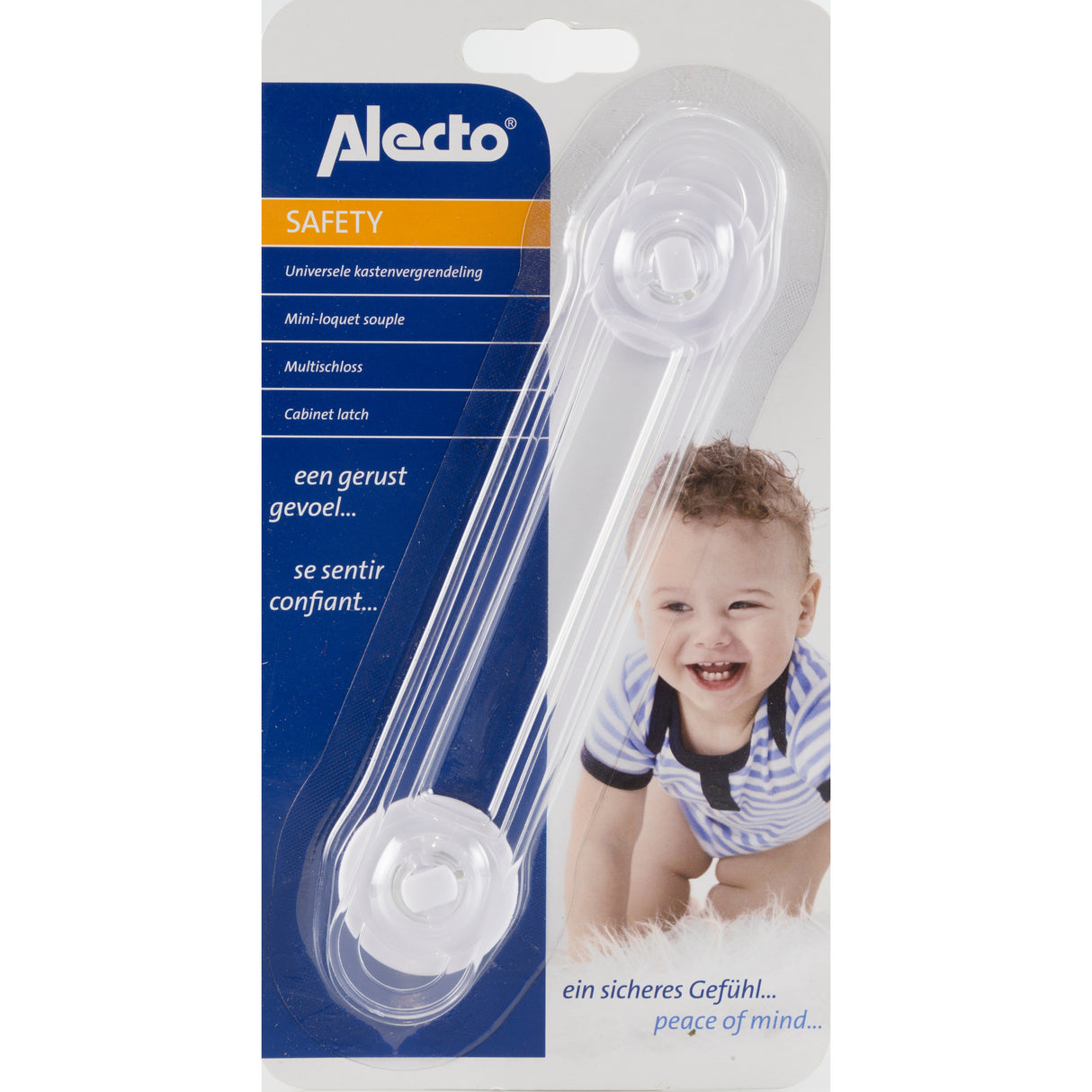 Alecto BV-12 - Kindersicherung für Schubladen und Schränke, 1 Stück