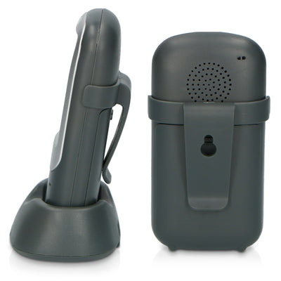 Alecto DBX68GS - Babyphone für den Außenbereich mit langer Reichweite, anthrazit  / schwarz