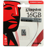 Alecto SD16 - SD-Karte 16GB mit SD-Adapter