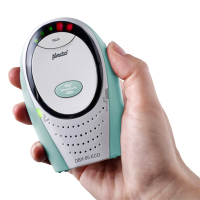 Alecto DBX-85MT - DECT Babyphone mit Full ECO-Modus, weiß/Minzgrün