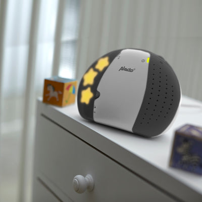 Alecto DBX-85 LIMITED - DECT Babyphone mit Full ECO-Modus, weiß/anthrazit