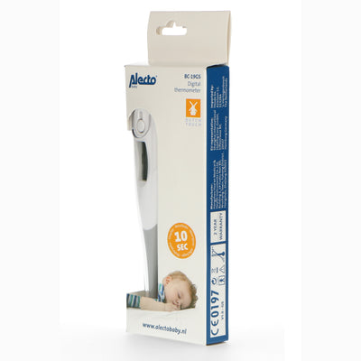Alecto BC-19GS - Digitales Fieberthermometer, Grau